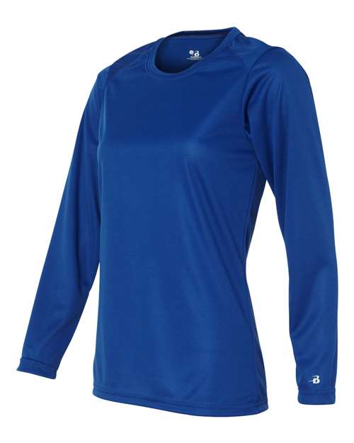 Badger Women's B-Core Long Sleeve T-Shirt 4164 - Royal