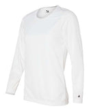 Badger Women's B-Core Long Sleeve T-Shirt 4164 - White
