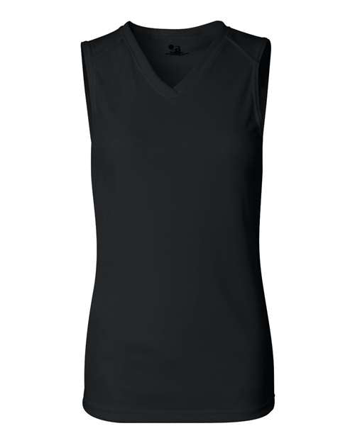Badger Women's B-Core Sleeveless T-Shirt 4163 - Black