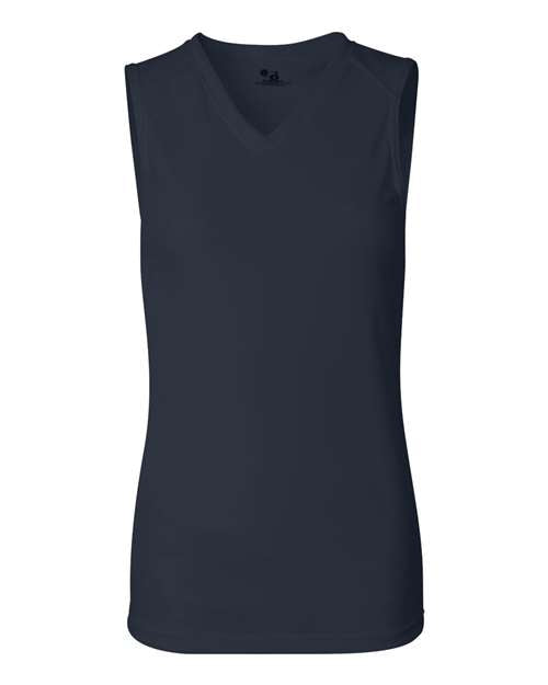 Badger Women's B-Core Sleeveless T-Shirt 4163 - Navy
