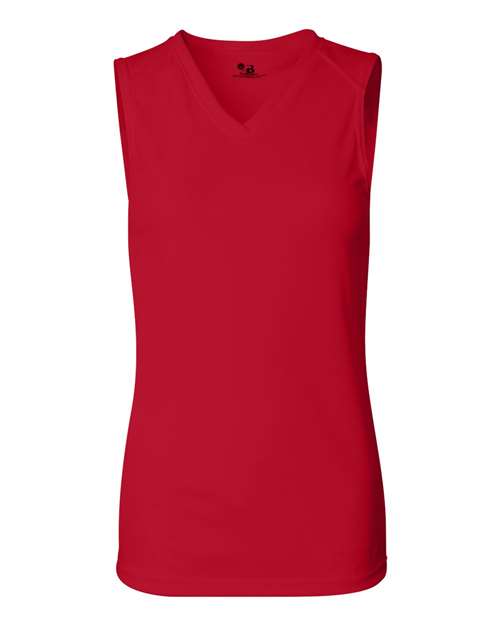 Badger Women's B-Core Sleeveless T-Shirt 4163 - Red