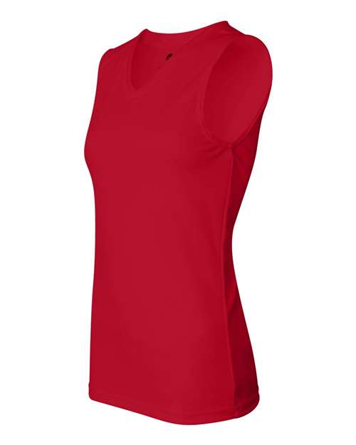 Badger Women's B-Core Sleeveless T-Shirt 4163 - Red