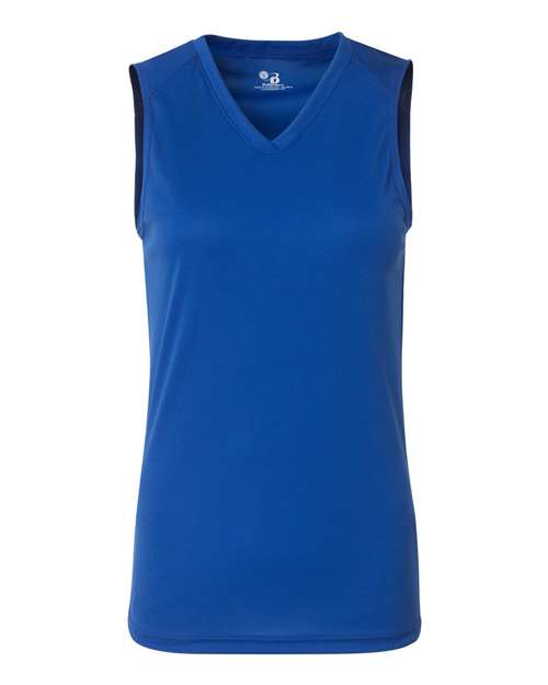 Badger Women's B-Core Sleeveless T-Shirt 4163 - Royal