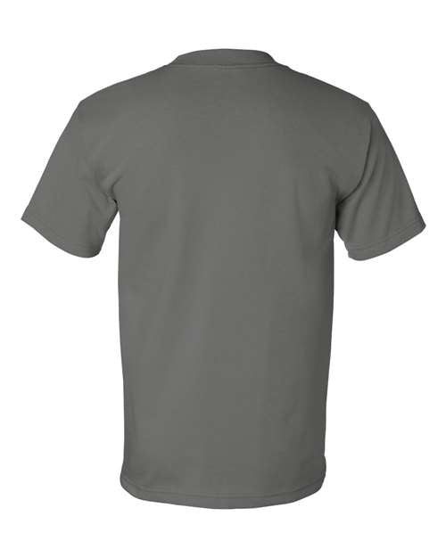 Bayside USA-Made Heavyweight T-Shirt 5100 - Charcoal