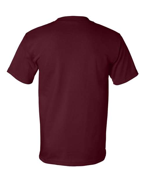 Bayside USA-Made Heavyweight T-Shirt 5100 - Burgundy