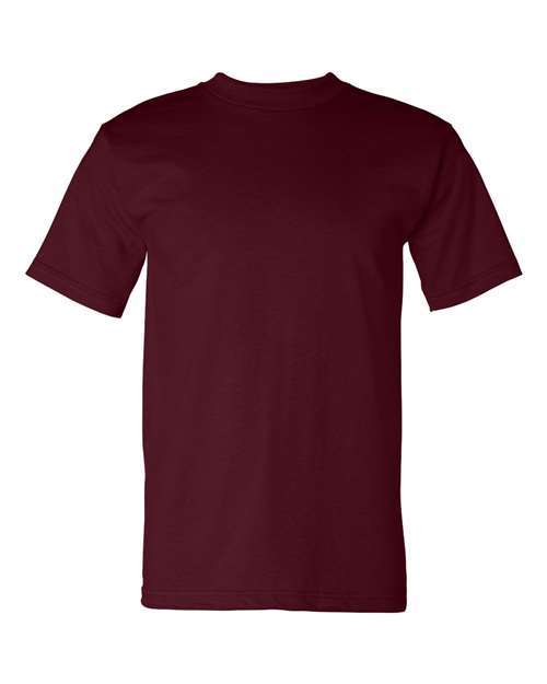 Bayside USA-Made Heavyweight T-Shirt 5100 - Burgundy