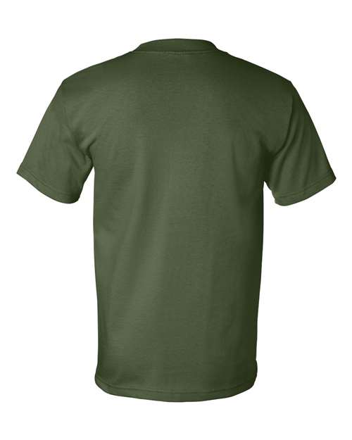 Bayside USA-Made Heavyweight T-Shirt 5100 - Army