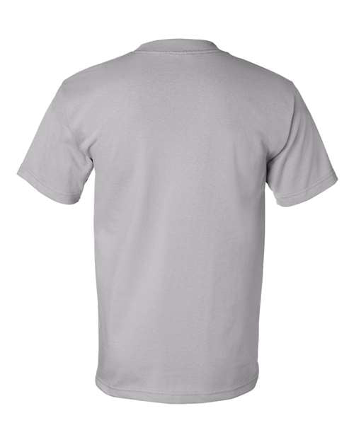 Bayside USA-Made Heavyweight T-Shirt 5100 - Silver