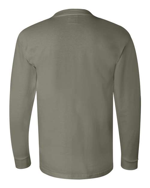 Bayside USA-Made Long Sleeve T-Shirt 6100 - Safari