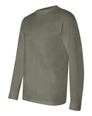 Bayside USA-Made Long Sleeve T-Shirt 6100 - Safari