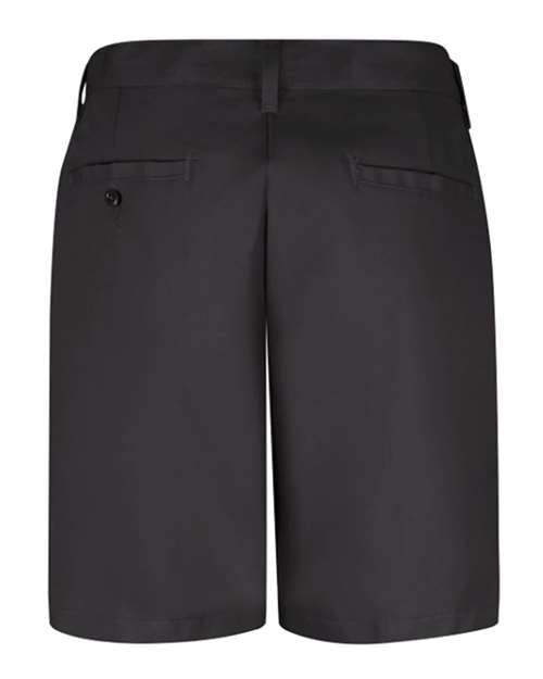 Red Kap Women's Plain Front Shorts, 8 Inch Inseam PT27