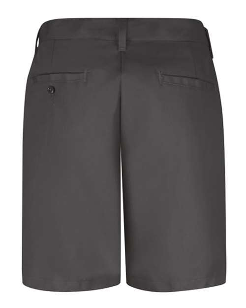 Red Kap Women's Plain Front Shorts, 8 Inch Inseam PT27