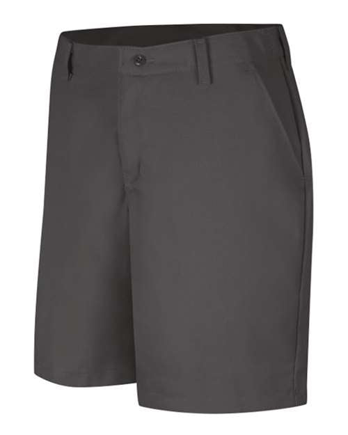 Red Kap Women's Plain Front Shorts, 8 Inch Inseam PT27