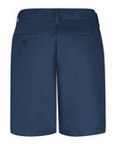 Red Kap Women's Plain Front Shorts, 8 Inch Inseam PT27