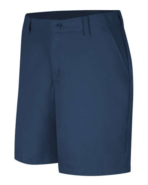 Red Kap Women's Plain Front Shorts, 8 Inch Inseam PT27