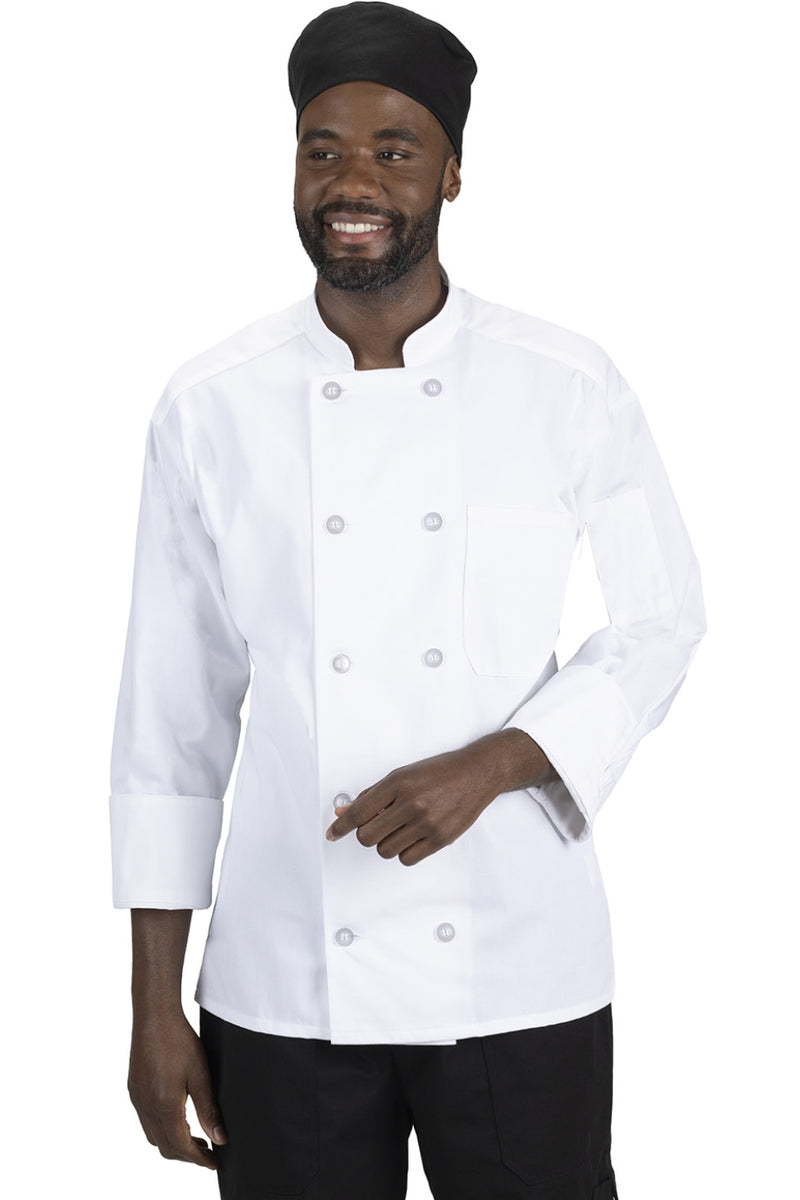 Edwards 10 Button Long Sleeve Chef Coat [