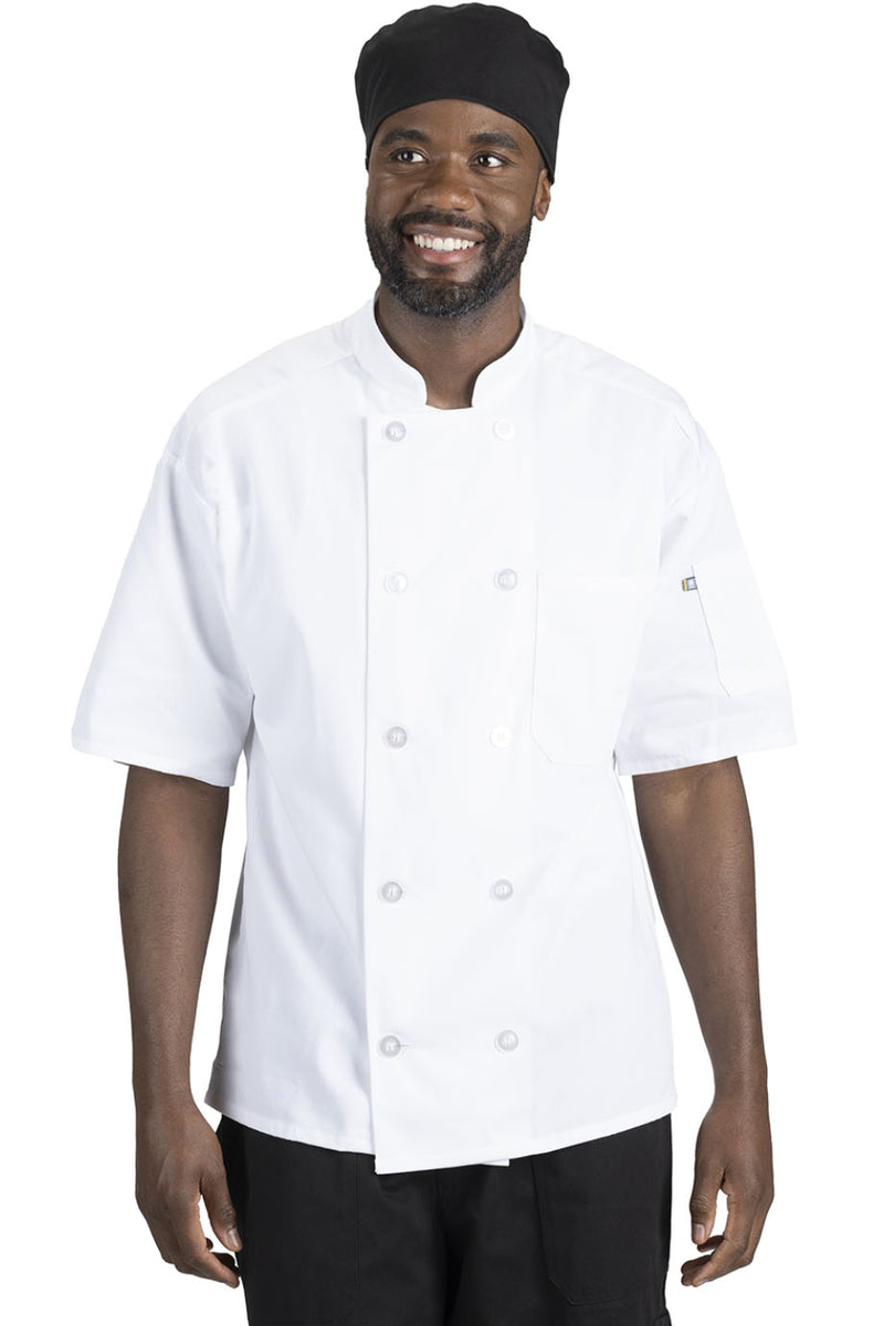 Edwards 10 Button Short Sleeve Chef Coat [
