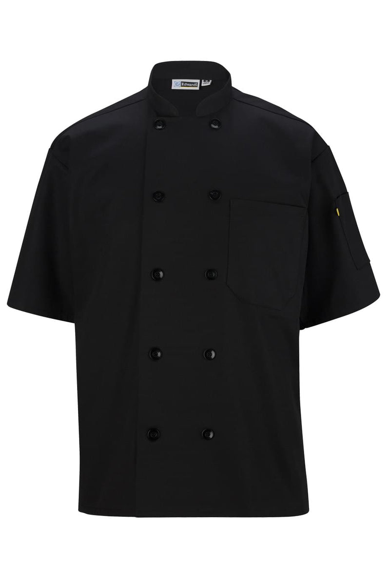 Edwards 10 Button Short Sleeve Chef Coat [
