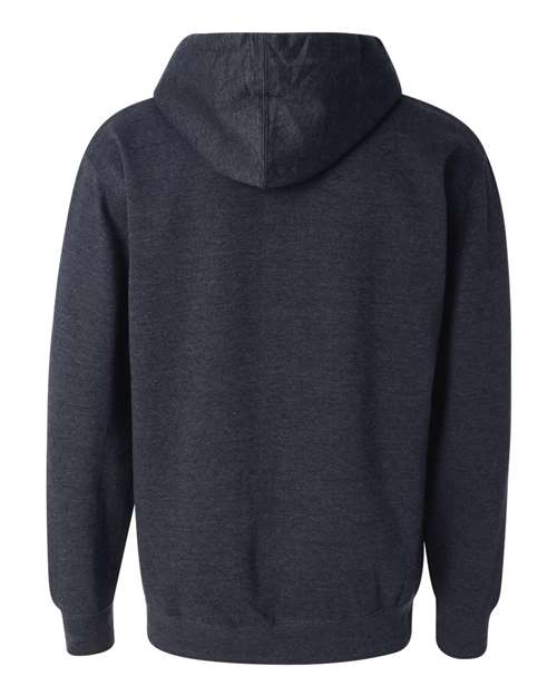 Independent Trading Co. Midweight Hooded Sweatshirt SS4500 - Classic Navy Heather