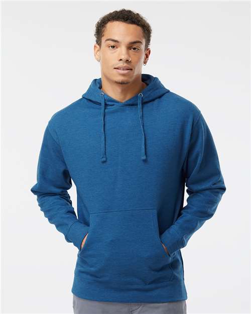 Independent Trading Co. Midweight Hooded Sweatshirt SS4500 - Royal Heather
