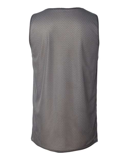 Badger Pro Mesh Reversible Tank Top 8529 - Graphite/ White
