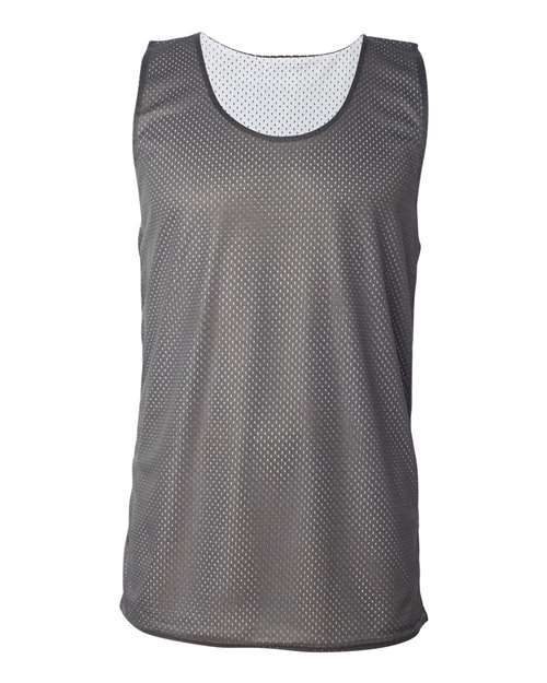 Badger Pro Mesh Reversible Tank Top 8529 - Graphite/ White