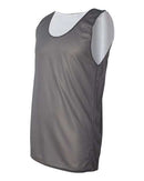 Badger Pro Mesh Reversible Tank Top 8529 - Graphite/ White