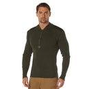 Rothco Quarter Zip Acrylic Commando Sweater. Item