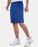 Champion Polyester Mesh 9" Shorts with Pockets S162