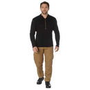Rothco Quarter Zip Acrylic Commando Sweater. Item