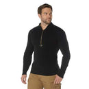 Rothco Quarter Zip Acrylic Commando Sweater. Item