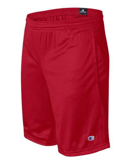 Champion Polyester Mesh 9" Shorts with Pockets S162