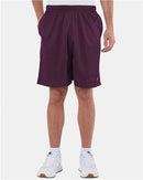 Champion Polyester Mesh 9" Shorts with Pockets S162