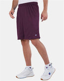 Champion Polyester Mesh 9" Shorts with Pockets S162