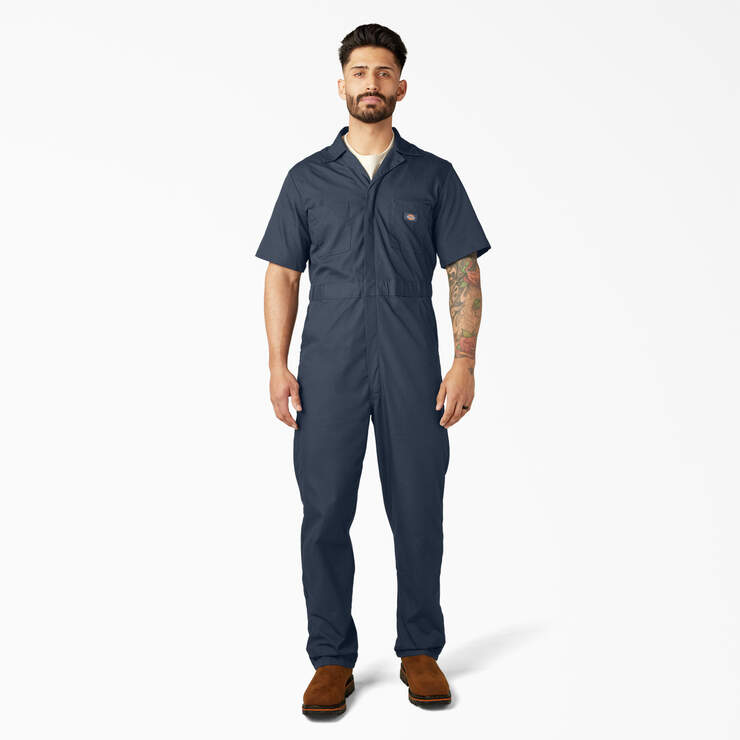 Dickies Short Sleeve Coveralls 3339. Live Chat For Bulk Discounts.