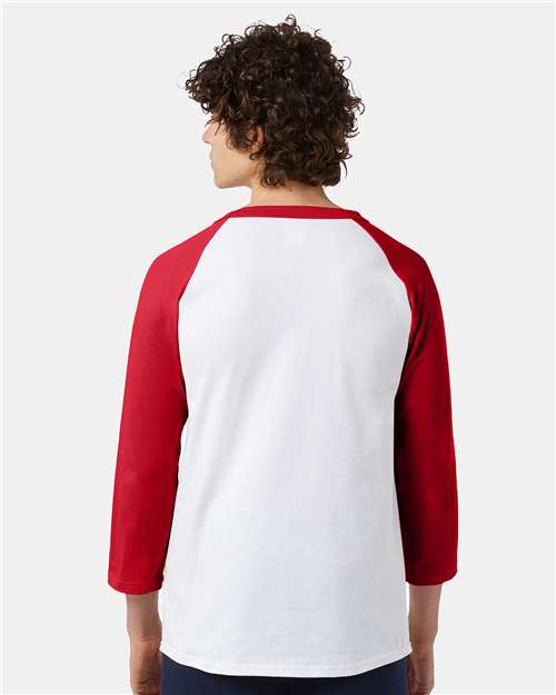 Champion Raglan Sleeve Baseball T-Shirt T137