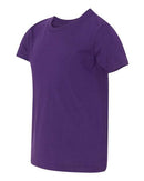 BELLA + CANVAS Youth Jersey Tee 3001Y - Team Purple