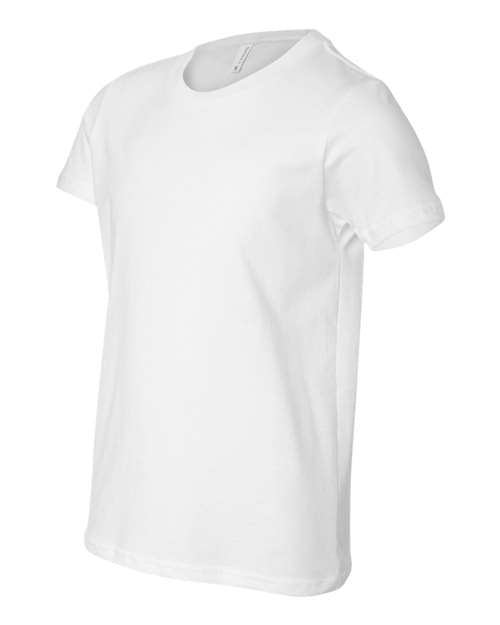 BELLA + CANVAS Youth Jersey Tee 3001Y - White