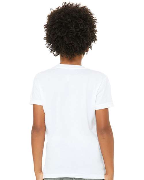BELLA + CANVAS Youth Jersey Tee 3001Y - White