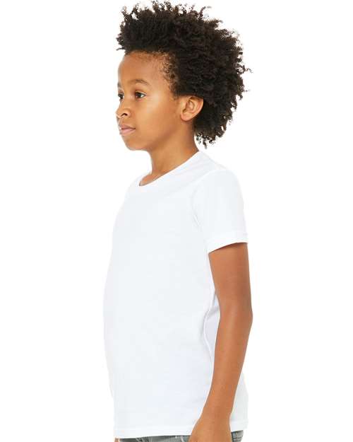 BELLA + CANVAS Youth Jersey Tee 3001Y - White