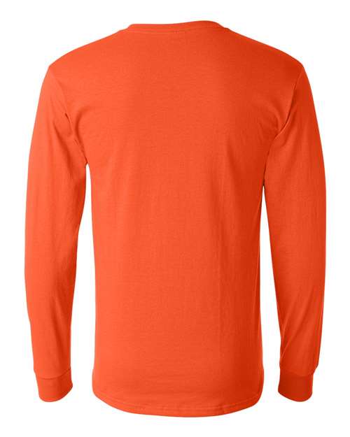 JERZEES Dri-Power® Long Sleeve 50/50 T-Shirt 29LSR - Burnt Orange