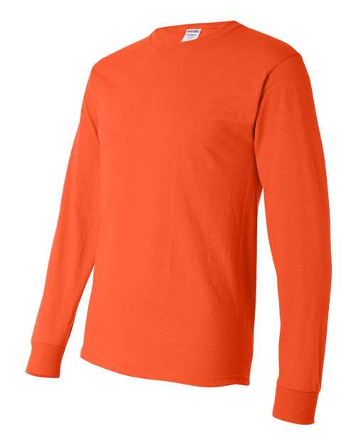 JERZEES Dri-Power® Long Sleeve 50/50 T-Shirt 29LSR - Burnt Orange
