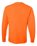 JERZEES Dri-Power® Long Sleeve 50/50 T-Shirt 29LSR - Safety Orange