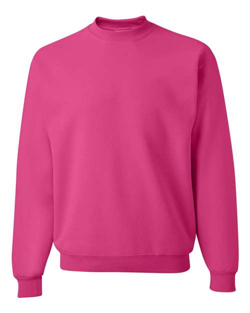 JERZEES NuBlend® Crewneck Sweatshirt 562MR - Cyber Pink