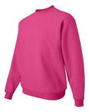 JERZEES NuBlend® Crewneck Sweatshirt 562MR - Cyber Pink