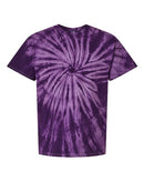 Dyenomite Cyclone Pinwheel Tie-Dyed T-Shirt 200CY - Purple