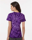 Dyenomite Cyclone Pinwheel Tie-Dyed T-Shirt 200CY - Purple