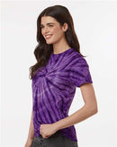 Dyenomite Cyclone Pinwheel Tie-Dyed T-Shirt 200CY - Purple