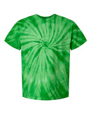 Dyenomite Cyclone Pinwheel Tie-Dyed T-Shirt 200CY - Kelly