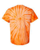 Dyenomite Cyclone Pinwheel Tie-Dyed T-Shirt 200CY - Orange